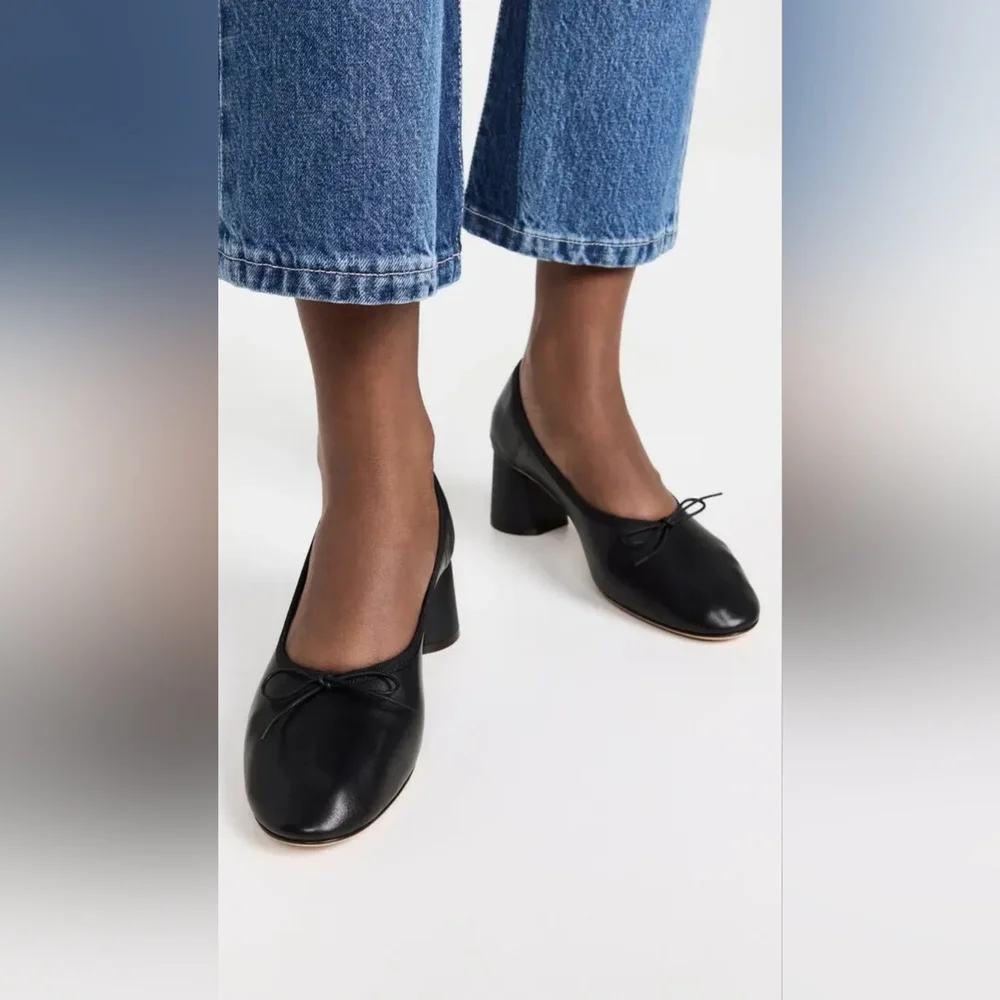 Mansur Gavriel Dream Block Heel Pumps 39.5 - Picture 1 of 16